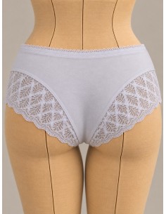 Culotte haute dentelle Bérénice, divers coloris - Matière noble 2