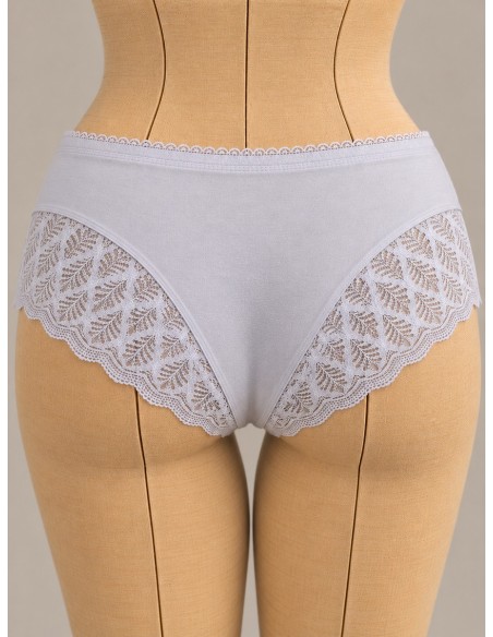 Culotte haute dentelle Bérénice, divers coloris - Matière noble