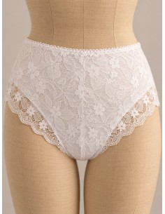 Culotte femme dentelle ivoire Minelli | Matière Noble