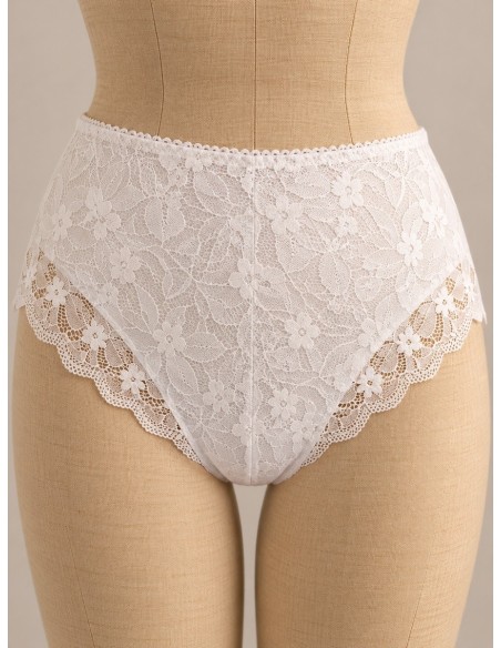 Culotte femme dentelle ivoire Minelli | Matière Noble