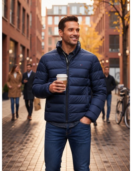 Doudoune Homme Tommy Jeans en Duvet 90 %  - Matière Noble