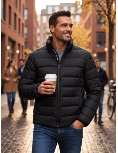 Doudoune Homme Tommy Jeans en Duvet 90 %  - Matière Noble
