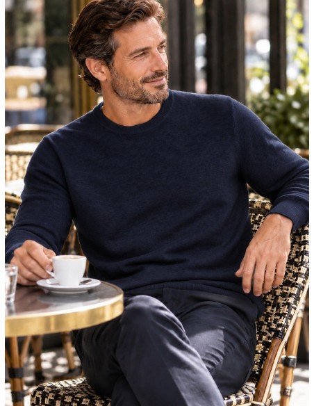 Pull Homme Cachemire  - Matière noble