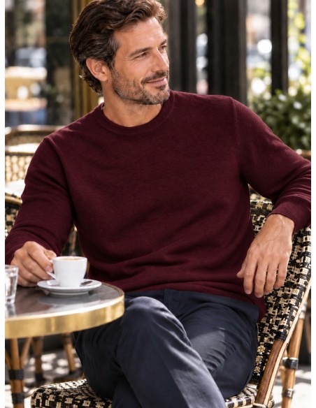 Pull Homme Laine et Cachemire  - Matière noble