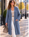 Gilet long en mohair femme Bellerina  - Matière noble