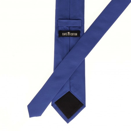 CRAVATE CAFE COTON BLEU ROY DOVER 4