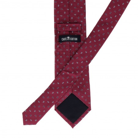 CRAVATE CAFE COTON FUCHSIA KINGSTON 3