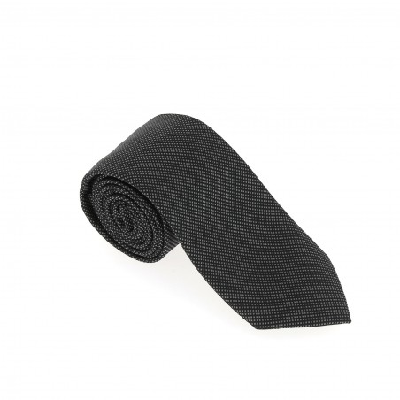 CRAVATE CAFE COTON NOIR KENT 14.90€ - Matière noble