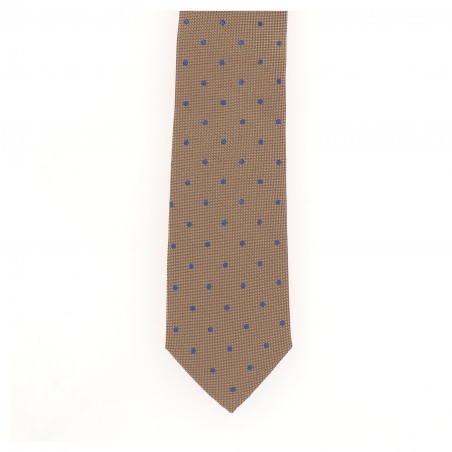 CRAVATE CAFE COTON  BEIGE ESSEX 9