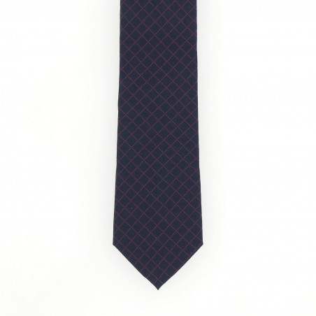 CRAVATE CAFE COTON  BLEU YORK 2