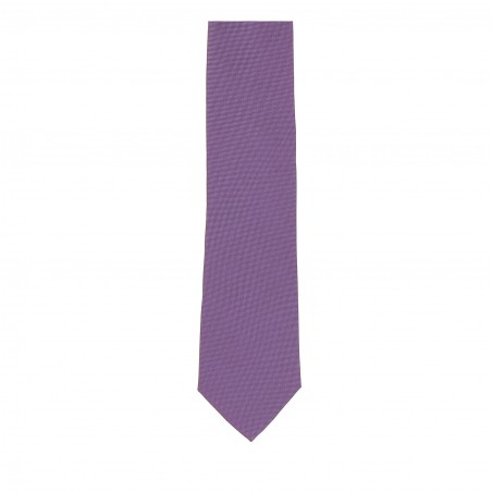 CRAVATE SOIE CAFE COTON VIOLET DURHAM 14.90€ -Matière noble