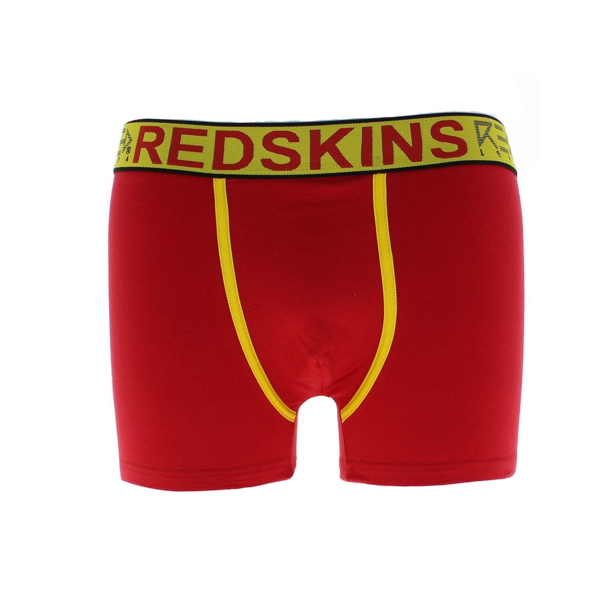 BOXERS REDSKINS COTON STRETCH,caleçon homme pas cher matiere-noble