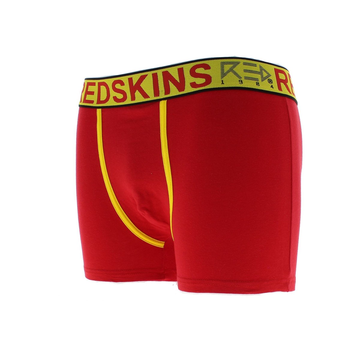 BOXERS REDSKINS COTON STRETCH,caleçon homme pas cher matiere-noble