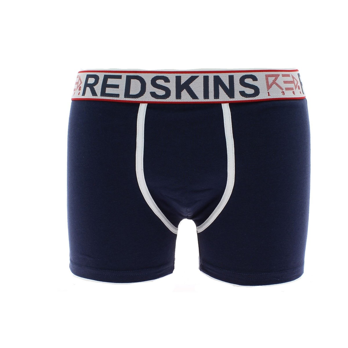 BOXERS REDSKINS COTON STRETCH,caleçon homme pas cher matiere-noble
