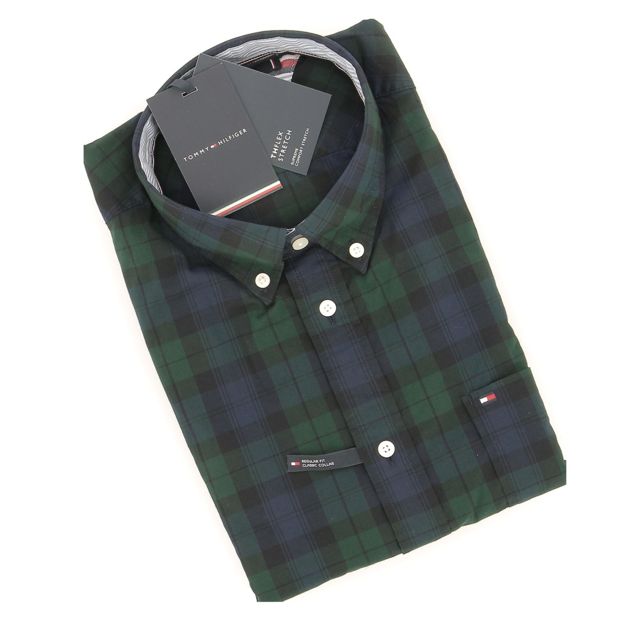 Chemise technique à carreaux vert manches longues Paramo Parameta