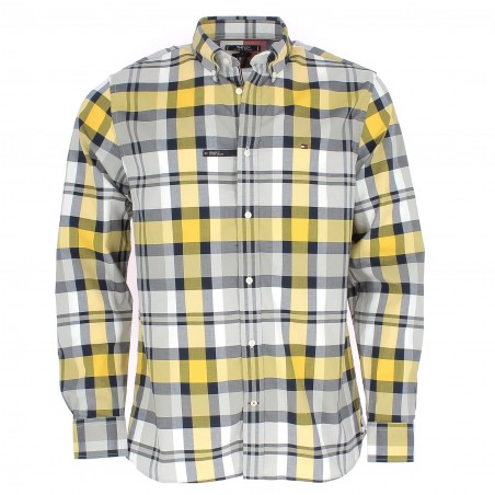 Chemise écossaise Tommy Hilfiger pas chère - Matière-noble 39.90€