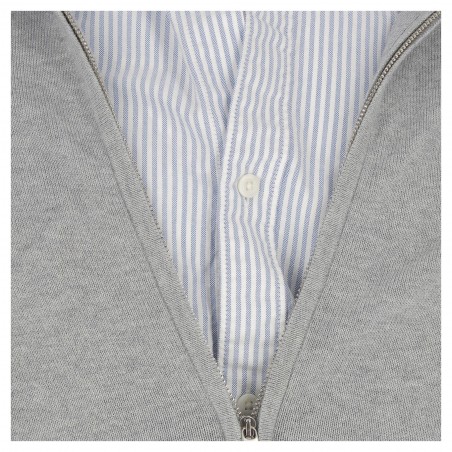 CHEMISE TOMMY HILFIGER RAYEE BLANC BLEU 39.90€ - Matière noble