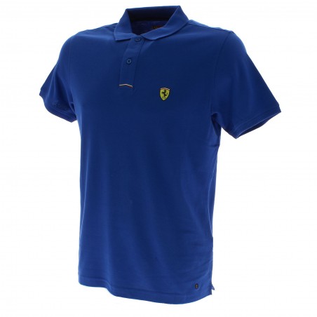 POLO FERRARI Scuderia Ferrari 100% COTON BLEU
