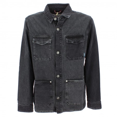 VESTE HOMME  JEAN TOMMY JEANS NOIR DENIM