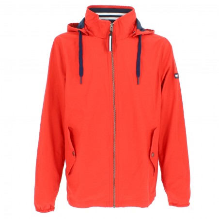Veste homme Tommy Jeans TJM rouge pas chère - Matière-noble