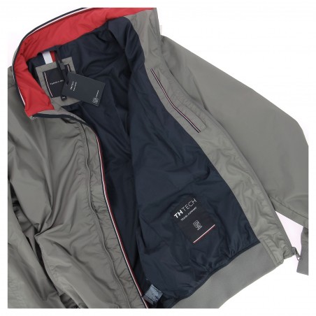 BOUSON GRIS BOMBER TOMMY HILFIGER  2XL ET 3XL
