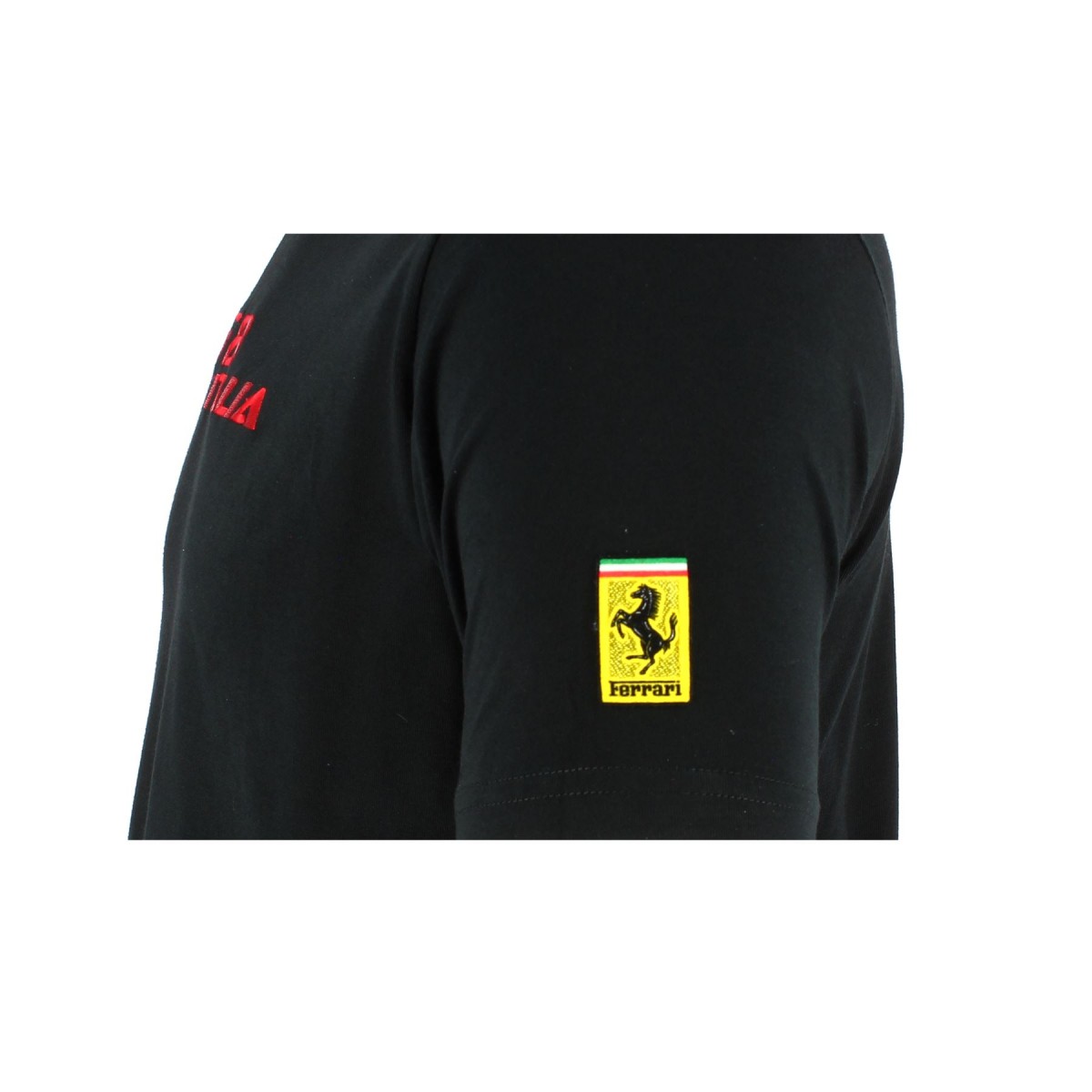Tee S classique SCUDERIA FERRARI 458 ITALIA, jaune rouge, logo Ferrari