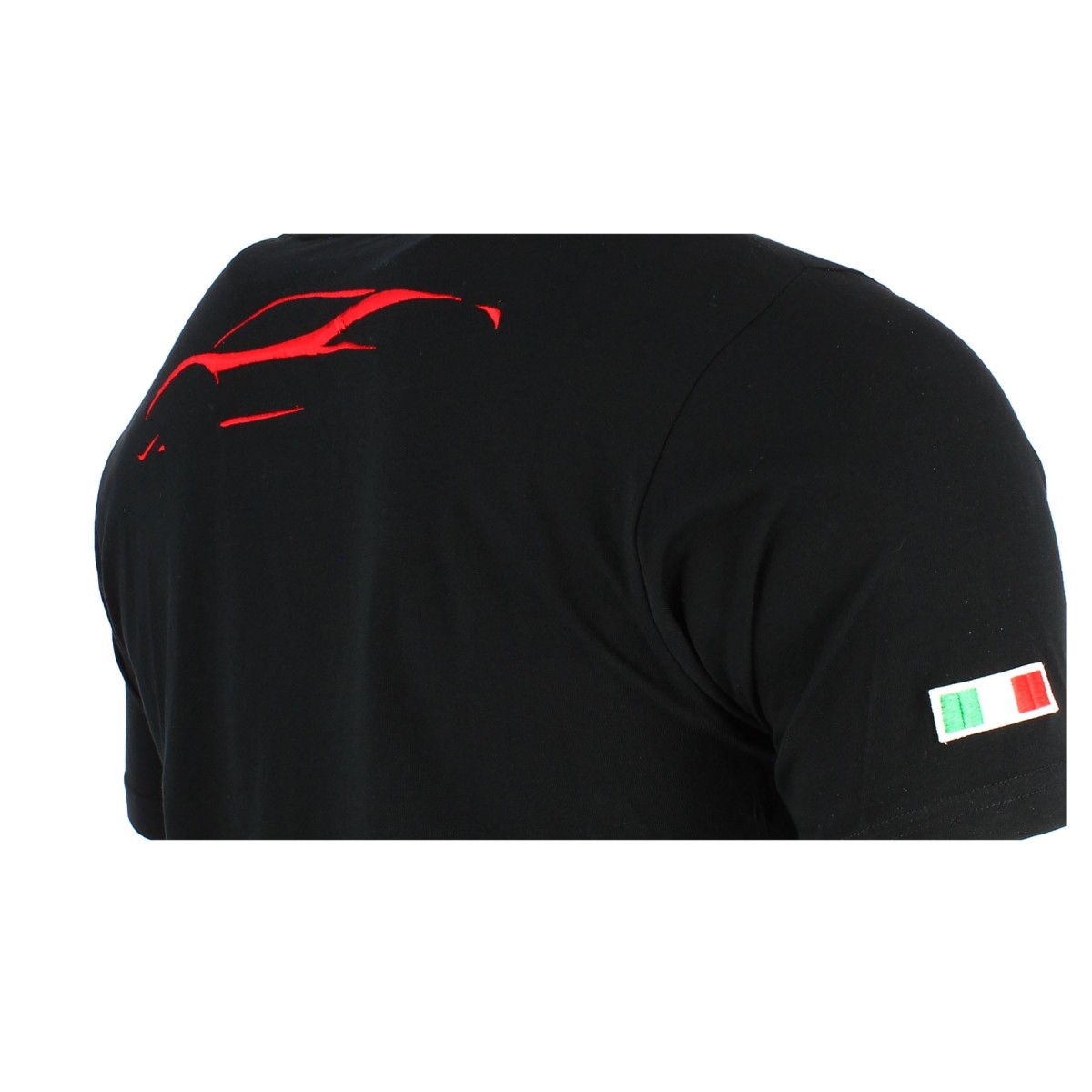 Tee S classique SCUDERIA FERRARI 458 ITALIA, jaune rouge, logo Ferrari
