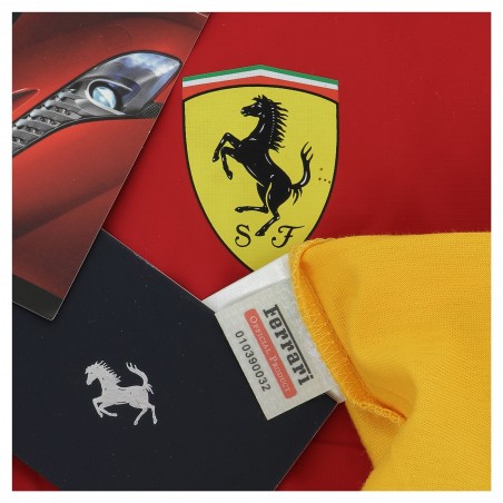 Tee S classique SCUDERIA FERRARI 458 ITALIA, jaune rouge, logo Ferrari