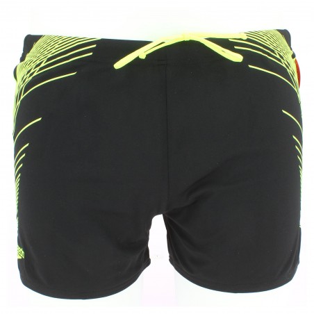 BOXER SHORT DE BAIN SPEEDO-MATIERE-NOBLE-JAUNE FLUO