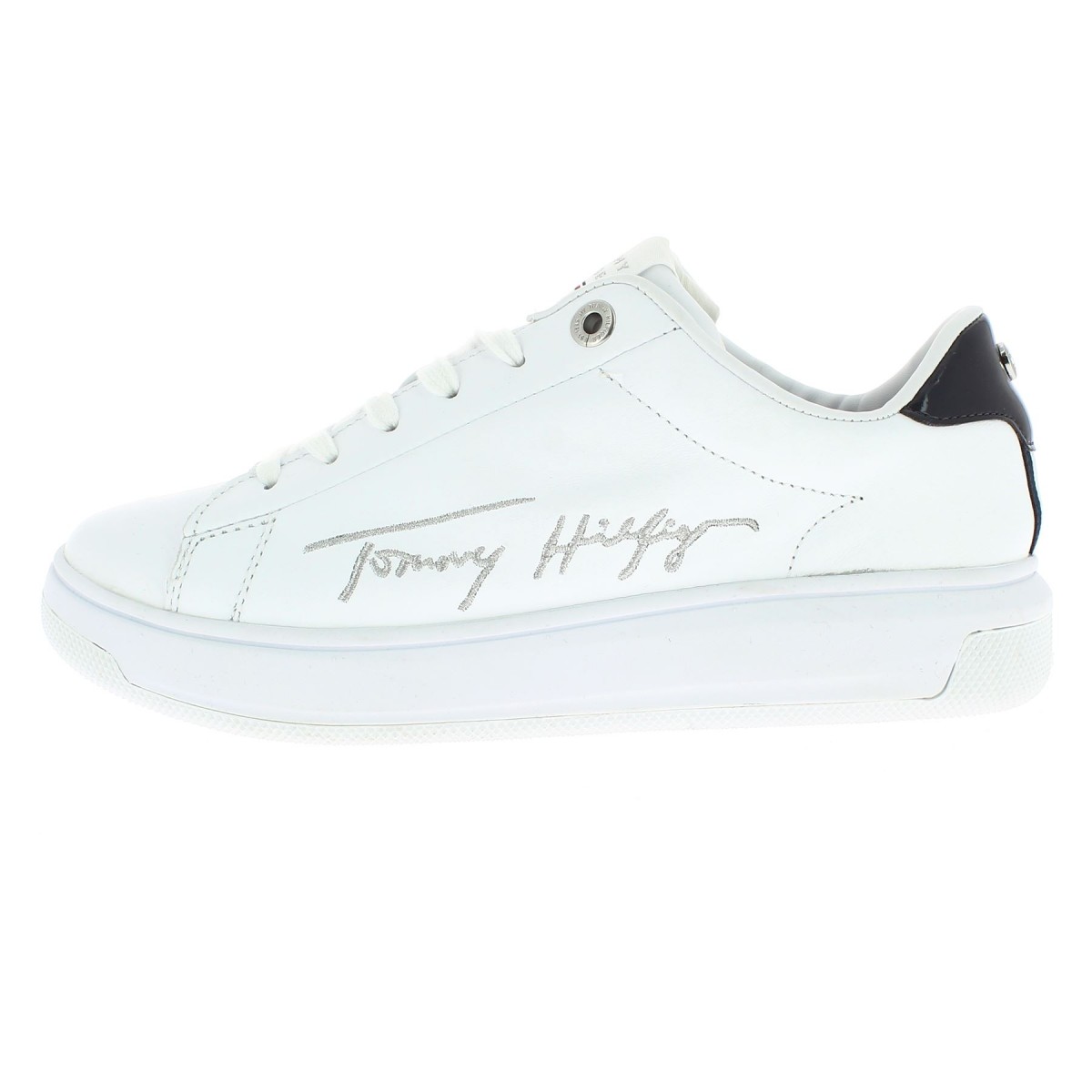 Baskets plateformes tommy jeans blanc femme - Tommy Hilfiger