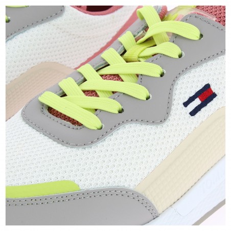 BASKET FEMME TOMMY JEANS TECHNICAL RUNNER - MATIERE NOBLE 59€
