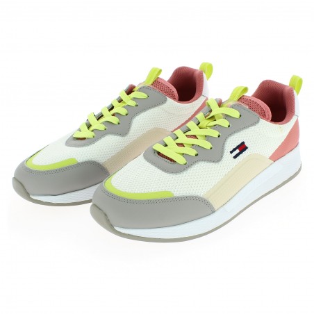 BASKET FEMME TOMMY JEANS TECHNICAL RUNNER - MATIERE NOBLE 59€