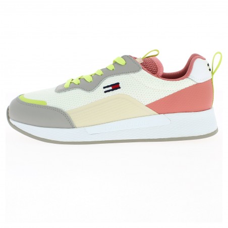 BASKET FEMME TOMMY JEANS TECHNICAL RUNNER - MATIERE NOBLE 59€
