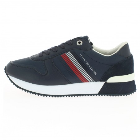 BASKET FEMME T HILFIGER ACTIVITE CITY MARINE - MATIERE NOBLE 59€