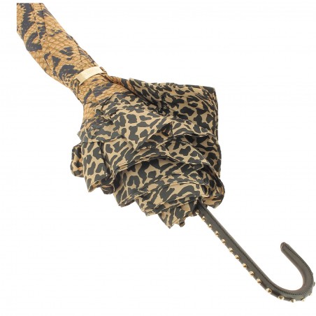 Parapluie  LOLLIPOPS motif python et léopard une structure solide - Matière-noble -29 €