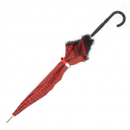 Parapluie LOLLIPOPS rouge Simone, structure solide- Matière-noble -29 €