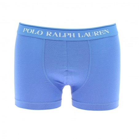 BOXER RALPH LAUREN BLEU CIEL STRETCH COTON caleçon homme pas cher