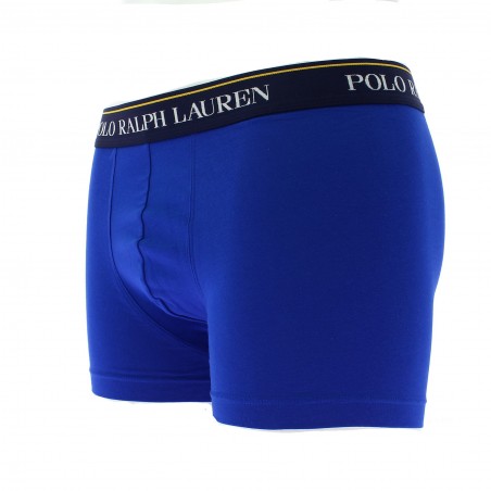 BOXER RALPH LAUREN BLEU ROY 2 STRETCH COTON,caleçon homme pas cher
