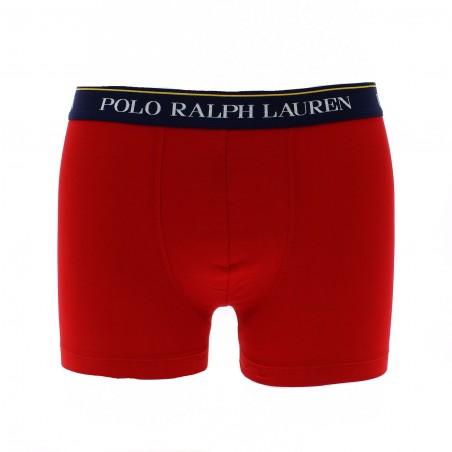 BOXER RALPH LAUREN ROUGE STRETCH COTON, caleçon homme pas cher