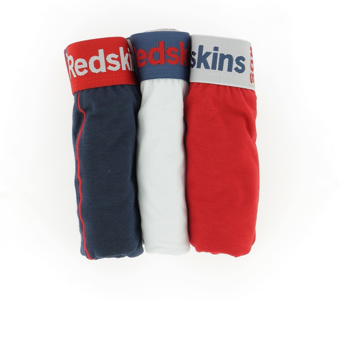 BOXERS  COTON ORGANIQUE PACK DE 3, couleurs : blanc, marine, rouge,  | matiere-noble caleçon homme pas cher