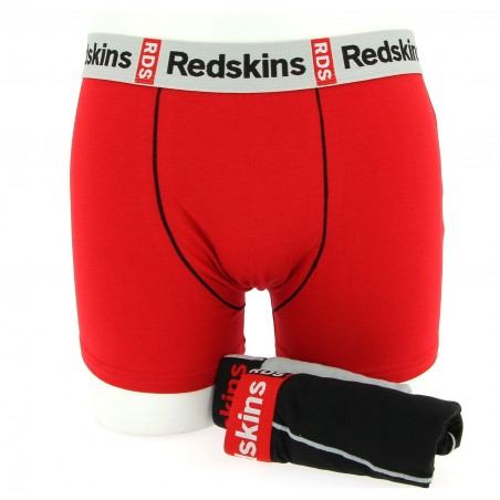 BOXERS  COTON ORGANIQUE PACK DE 3, couleurs : rouge, noir, gris,  Matiere-noble 14.90€