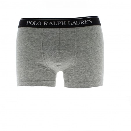 BOXER RALPH LAUREN GRIS STRETCH COTON matiere-noble caleçon homme pas cher