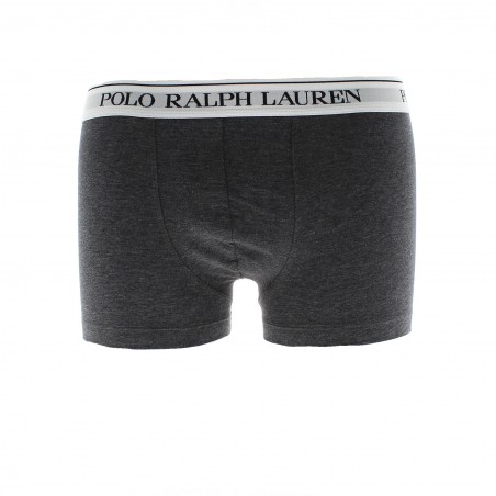 BOXER RALPH LAUREN GRIS ANTHRACITE STRETCH COTON