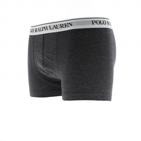 BOXER RALPH LAUREN GRIS ANTHRACITE STRETCH COTON