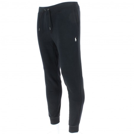BAS DE JOGGING HOMME RALPH LAUREN NOIR COUPE SLIM