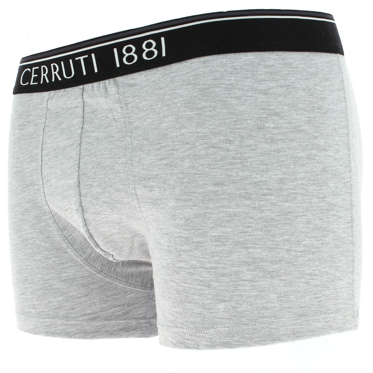 BOXER GRIS CERRUTI 1881 COTON matiere-noble caleçon homme pas cher