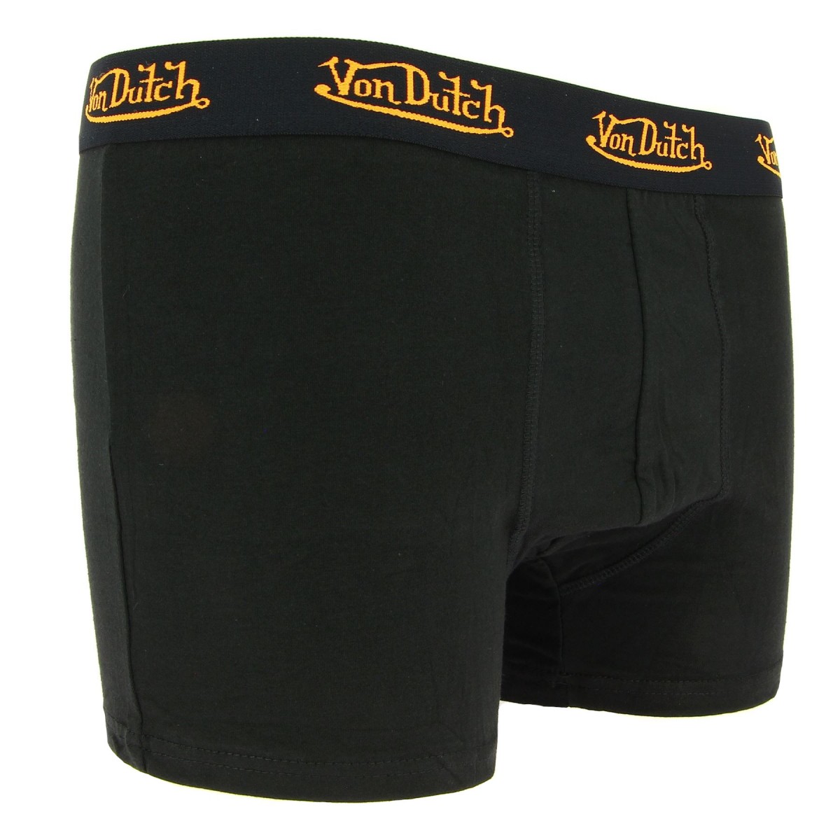 Boxer Homme Von Dutch coton doux 95% stretch noir - matiere-noble 5.80€