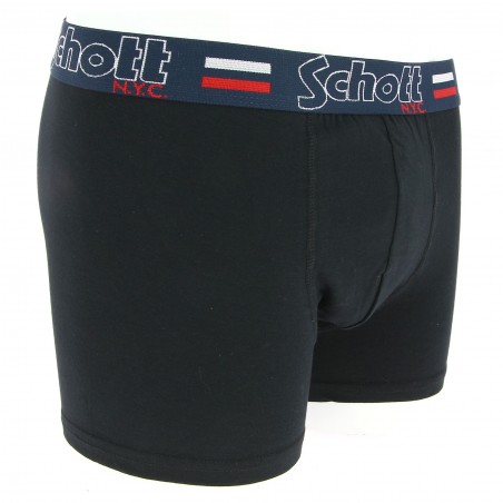 Boxer Schott NYC noir - Matière-noble 4.99€