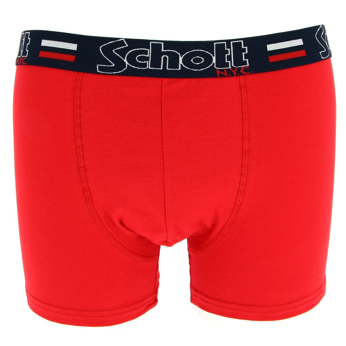 Boxer SCHOTT NYC rouge pas cher chez Matière-noble 4.99€
