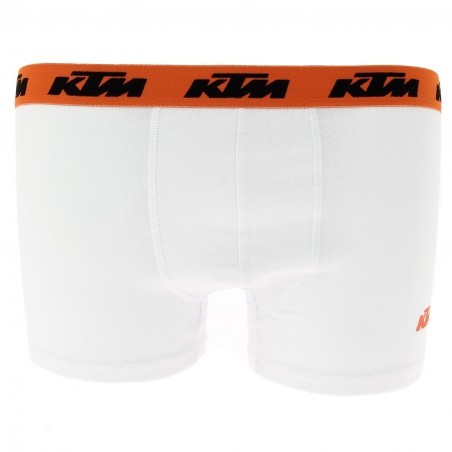 Boxer KTM blanc et orange  4.99€ chez Matière-noble